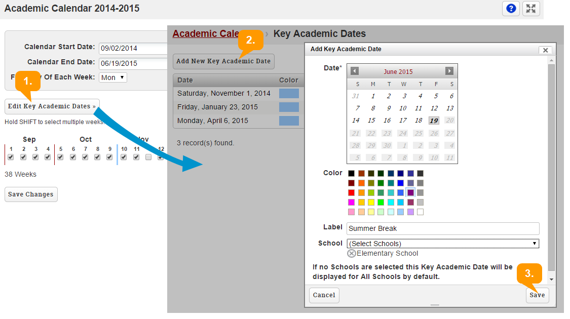 Admin: Academic Calendar Atlas
